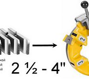 REMS Резьбонарезные гребенки до 4 дюймов, плашки, для станков REMS