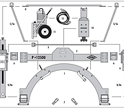 Монтажный комплект P-12500