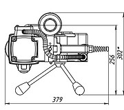 Магнитный сверлильный станок MBR-100