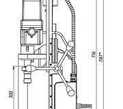 Магнитный сверлильный станок MBR-100