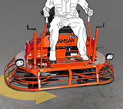 Двухроторная затирочная машина Samsan RPT 361