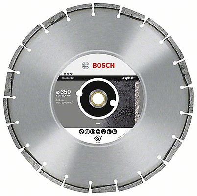 Диски Bosch по асфальту и свежему бетону Отрезные алмазные диски Bosch по асфальту и свежему бетону
