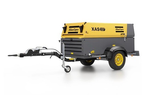 Дизельный компрессор Atlas Copco XAS 137 Dd с двигателем Deutz 58 кВт