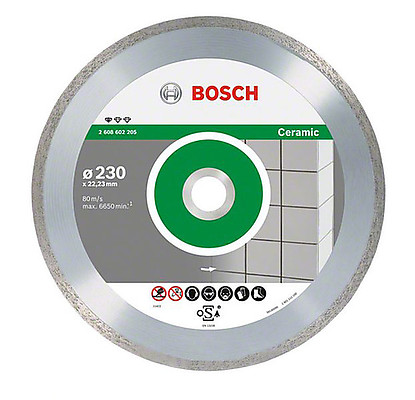 Отрезные алмазные диски Bosch по керамике
