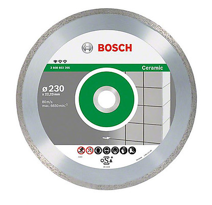 Отрезные алмазные диски Bosch по керамике Отрезные алмазные диски Bosch по керамике