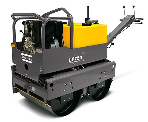 Ручной виброкаток LP750 Двухвальцовый ручной виброкаток Atlas Copco LP750