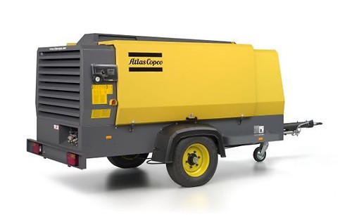 Дизельный компрессор Atlas Copco XAMS 407 Cd с двигателем Caterpillar 186 кВт