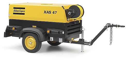 Компрессор Atlas Copco XAS 47 Dd Generator Дизельный компрессор Atlas Copco XAS 47 Dd Generator с двигателем Deutz 23,3 кВт