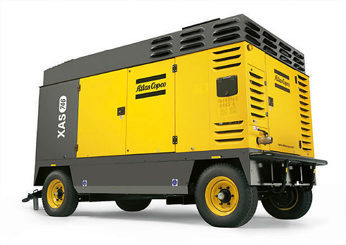 Дизельный компрессор Atlas Copco XAS 746 Cd с двигателем Caterpillar 328 кВт