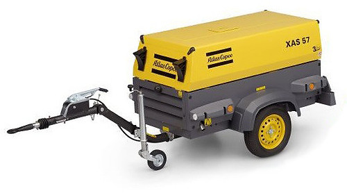 Компрессор Atlas Copco XAS 67 Dd Дизельный компрессор Atlas Copco XAS 67 Dd с двигателем Deutz 32,5 кВт