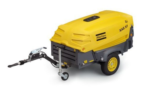 Компрессор Atlas Copco XAS 97 Dd Дизельный компрессор Atlas Copco XAS 97 Dd с двигателем Deutz 36 кВт
