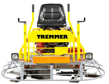 Новые модели затирочных машин Tremmer